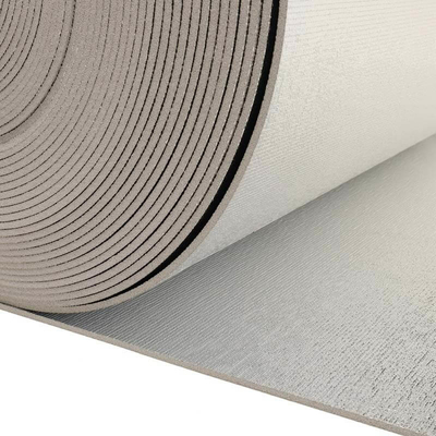 ورق الألومنيوم النقي 4mm XPE ورق الحرارة الحاجز XPE رغوة الألومنيوم أدوات العزل الخلوي سقف درع الحاجز المشع