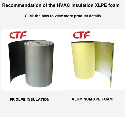 مقاومة للحريق HVAC العزل رغوة الألومنيوم لوحة دائمة المدعومة الغراء B1 الصف القابلية للاشتعال