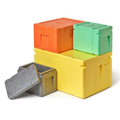 رغوة EPP عالية الجودة مقاومة للصدمات للعزل الحراري للأغذية، صديقة للبيئة مع خدمة القطع المخصصة